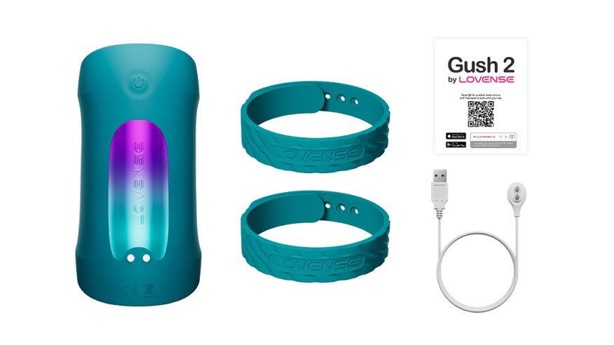 L'une des caractéristiques remarquables du Gush 2 est son design à ailes ouvertes, qui s'adapte confortablement à une large gamme de tailles de pénis
